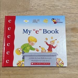 Scholastic My 'e' Book  My First Steps to Reading